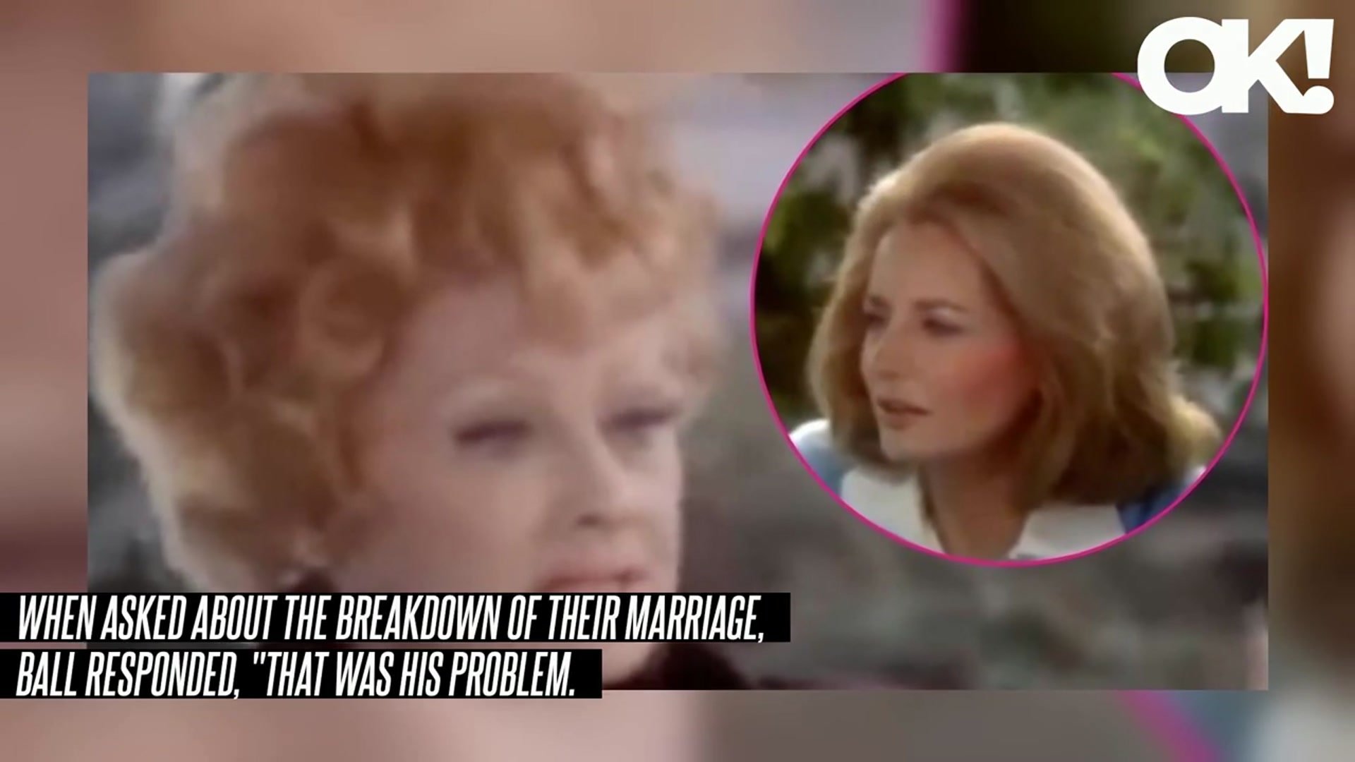 'Video thumbnail for Lucille Ball Trashed 'Loser' Desi Arnaz in Resurfaced 1977 Barbara Walters Interview'