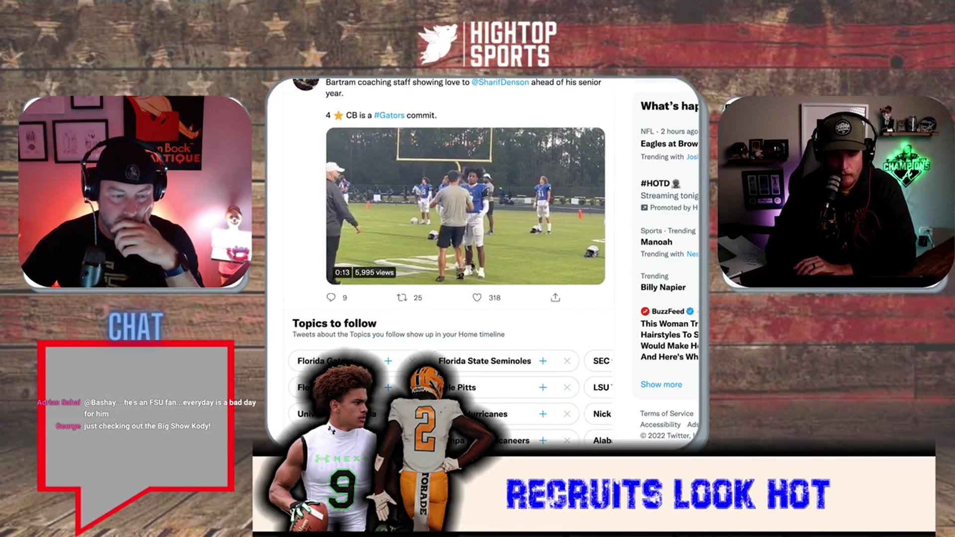 'Video thumbnail for gator commit wearing bama gloves: should florida be concerned?'