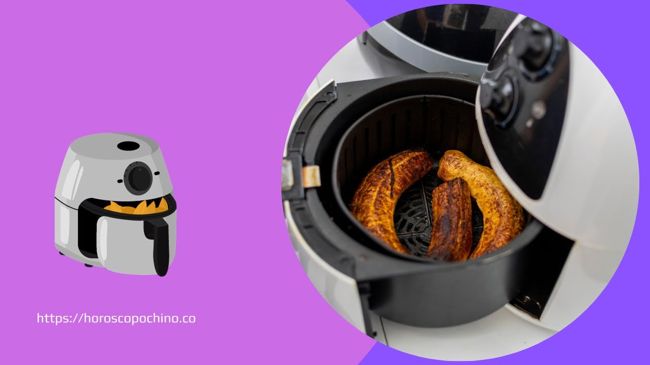 'Video thumbnail for Receta de Plátano Asado en Freidora de Aire- video blog'