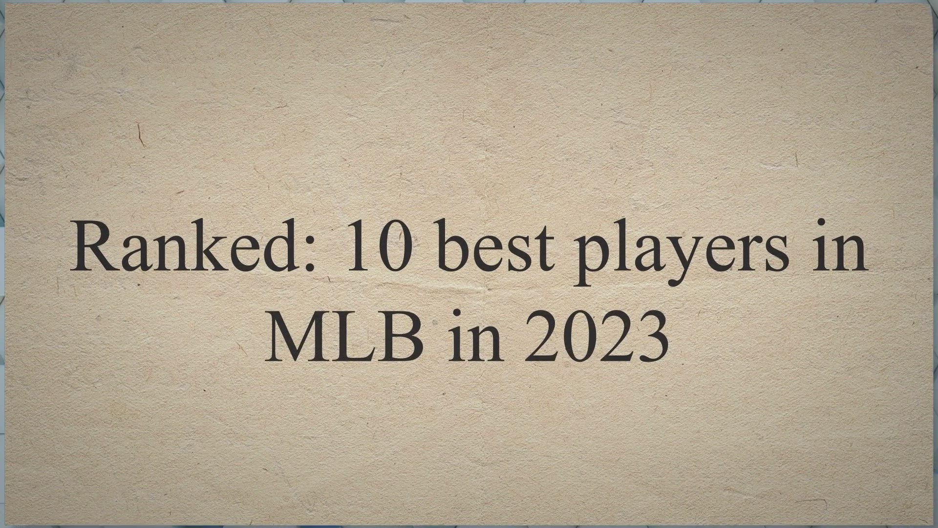 Video thumbnail for Ranked: 10 best MLB players in 2023