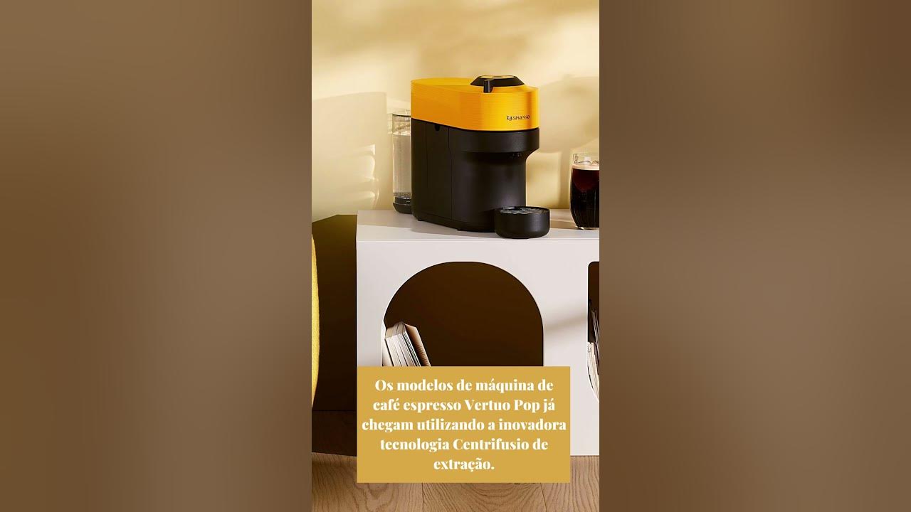 Video thumbnail for Conheça a nova máquina Nespresso Vertuo Pop