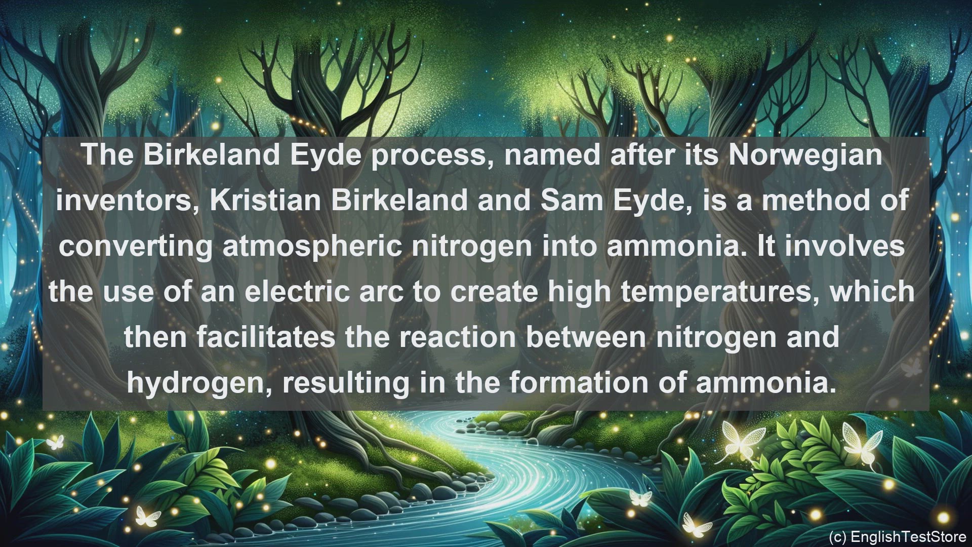 'Video thumbnail for Birkeland eyde process in science  definition and examples'