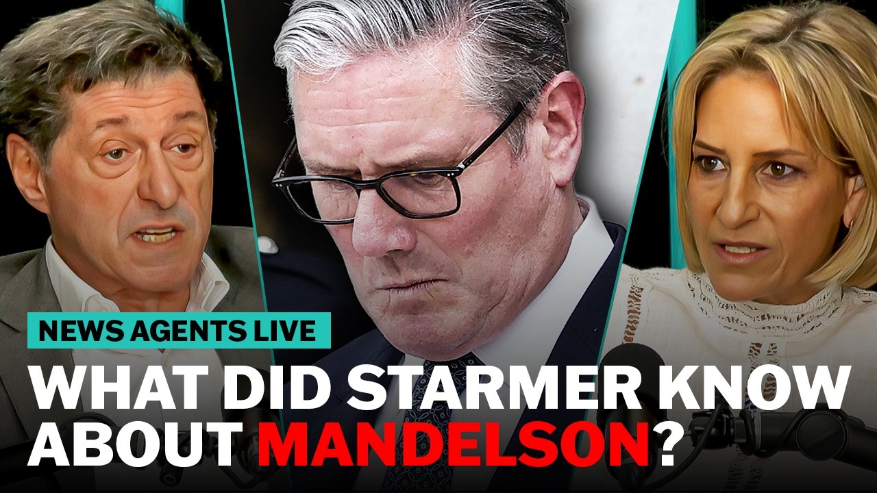 Video thumbnail for Starmer was told to vet Mandelson first. So why didn’t he? | The News Agents