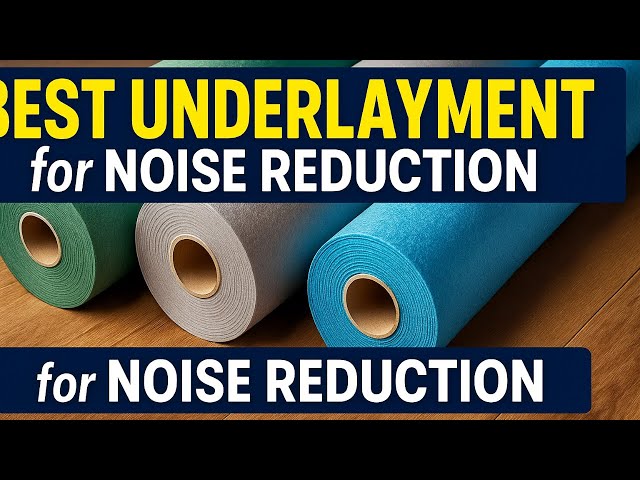Video thumbnail for Vinyl Plank Flooring: Best Underlayment Options for Noise Reduction