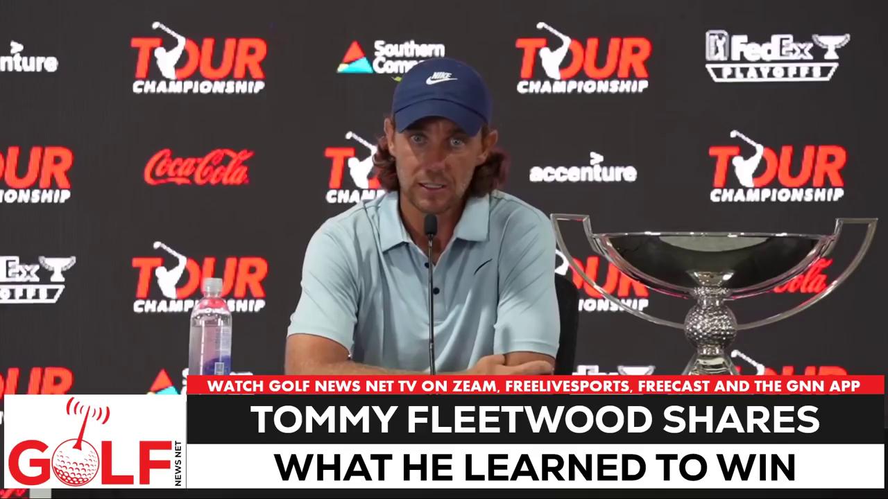 'Video thumbnail for Tommy Fleetwood shares what he learned to win the Tour Championship'