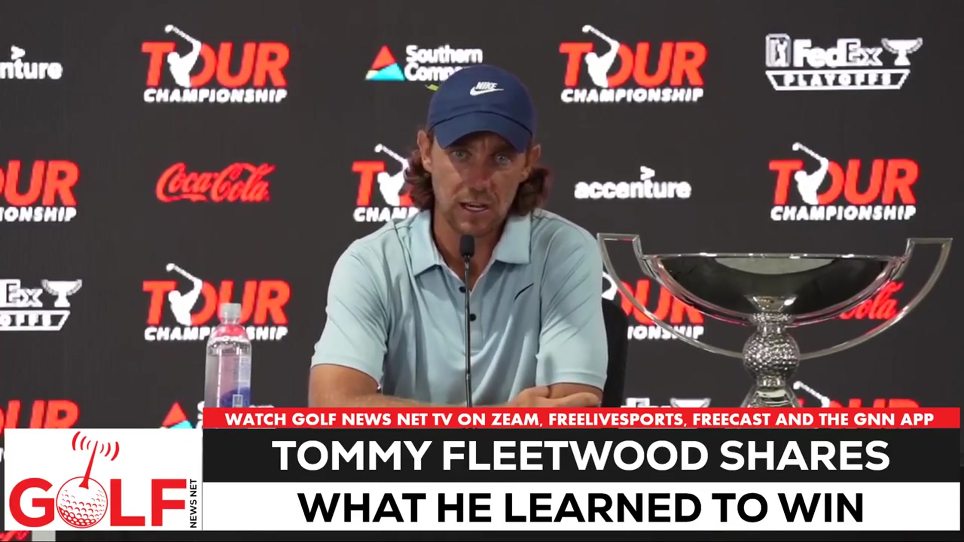 'Video thumbnail for Tommy Fleetwood shares what he learned to win the Tour Championship'