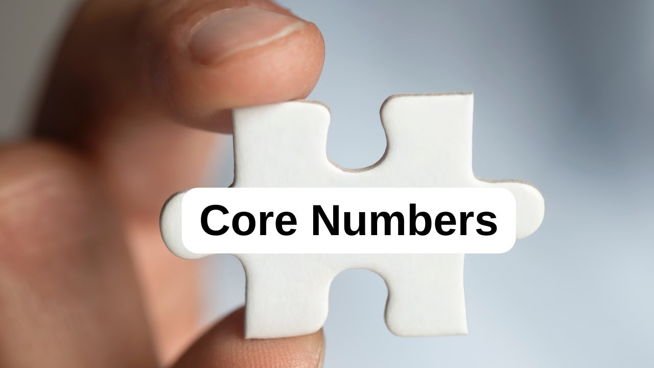 'Video thumbnail for Relationship between the core numbers: video blog'