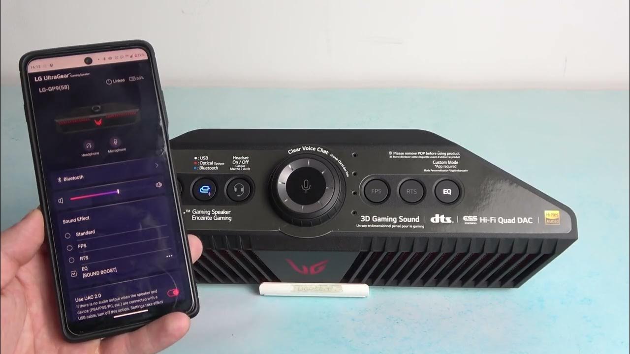 Video thumbnail for How to Activate and Use Voice Assistant on LG Ultra Gear Speaker