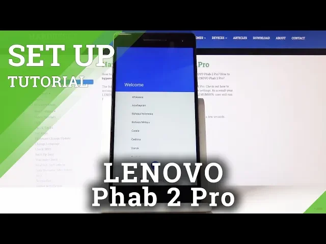 Video thumbnail for SET UP Lenovo Phab 2 Pro – Activation & Configuration