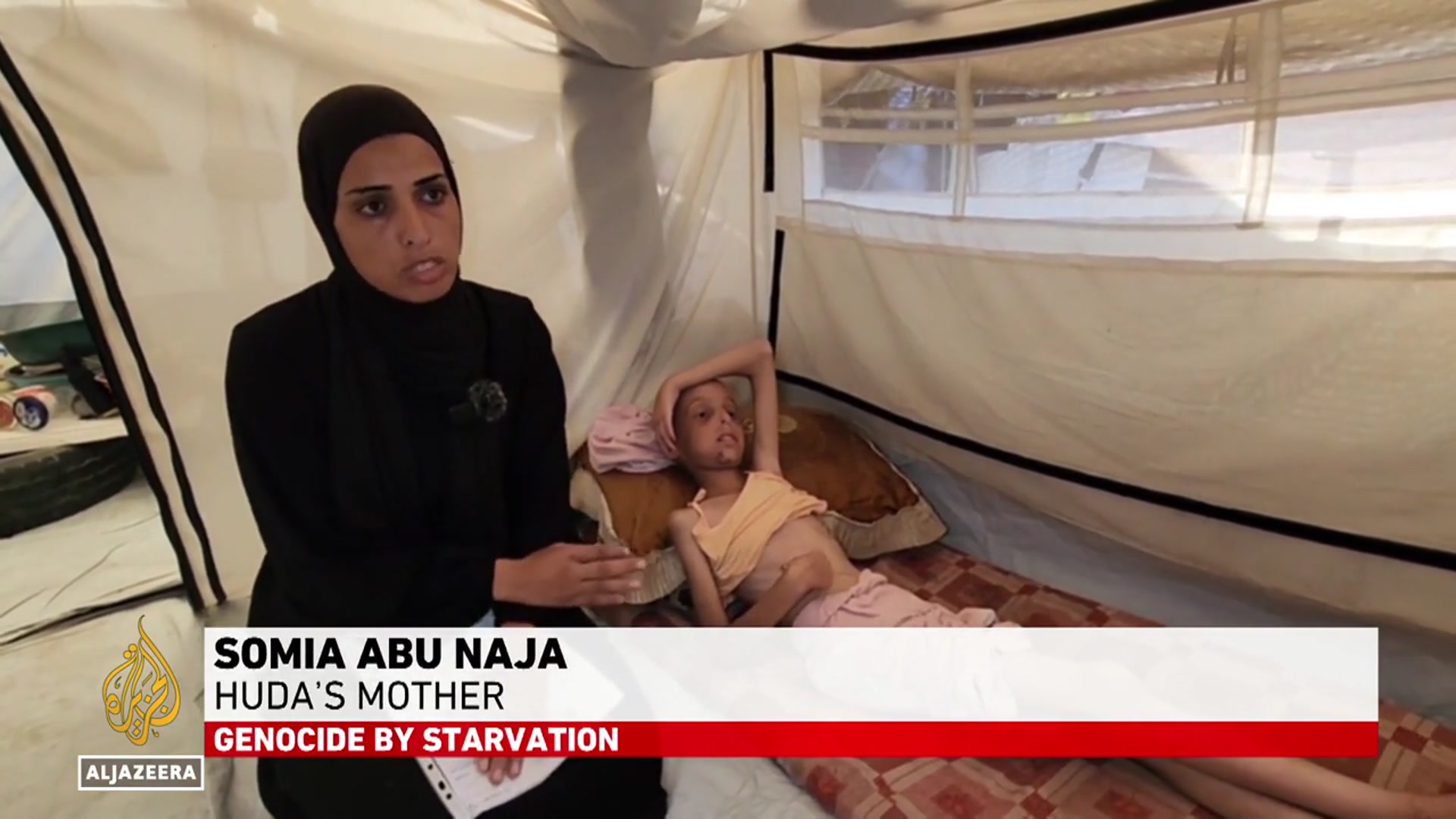 'Video thumbnail for Palestinian children wasting away: Israel’s aid blockade forces closure of soup kitchens'