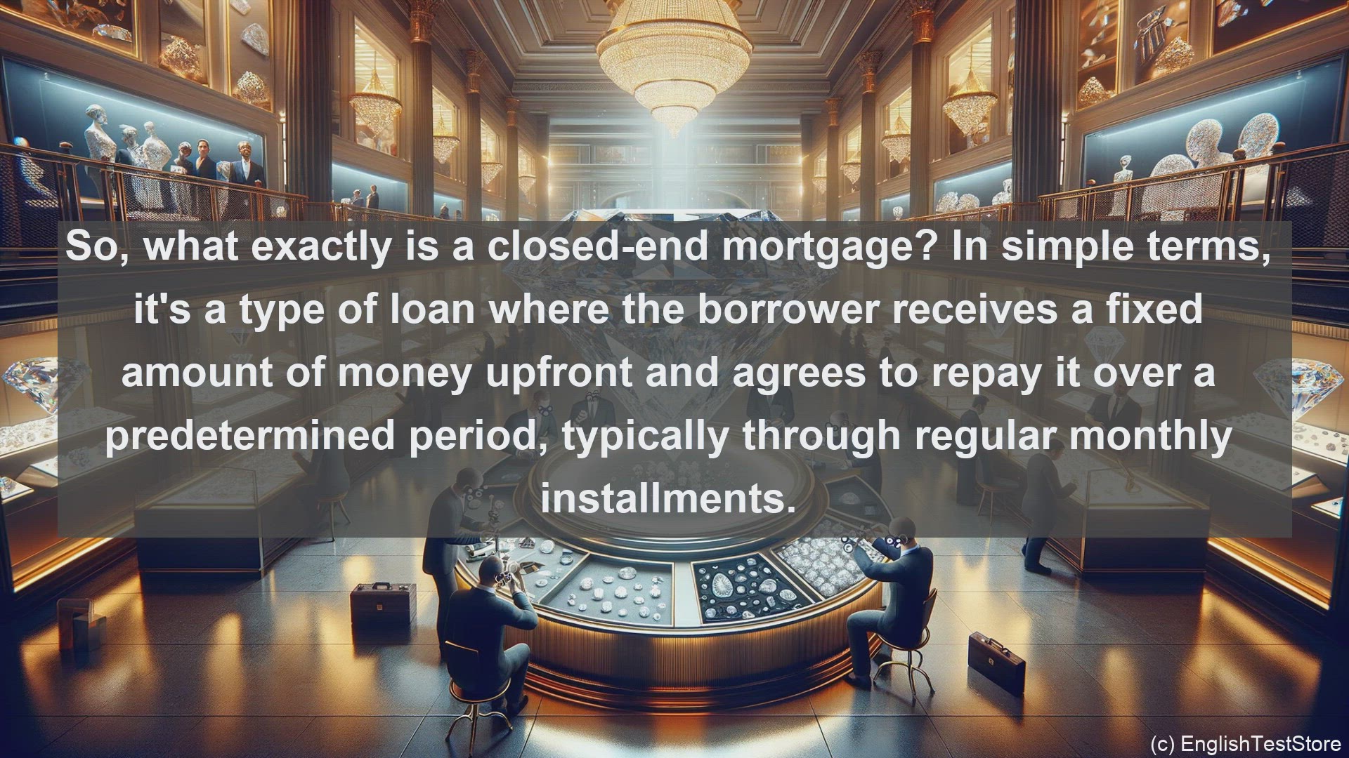 'Video thumbnail for Closed end mortgage in economics and finance'