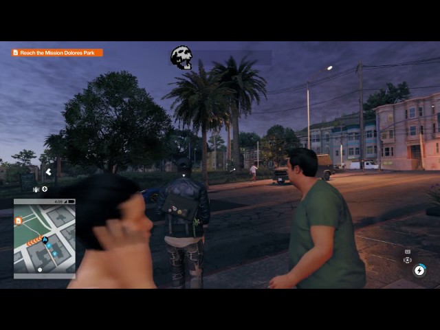 Video thumbnail for Watch Dogs 2 - A Walk In The Park: Nethack Profiling Gameplay Tutorial Dolorus Park, Dedsec Dialogue