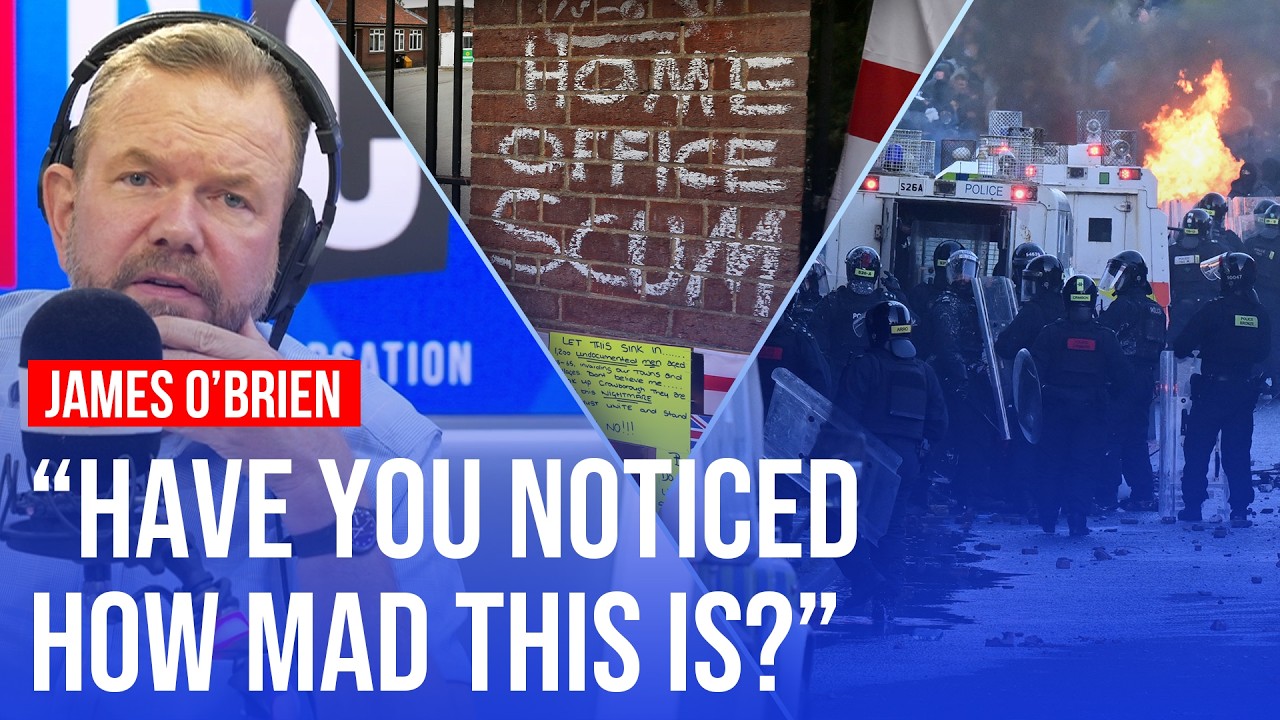 Video thumbnail for Middle-class areas must house more asylum seekers, says PM | James O'Brien reacts