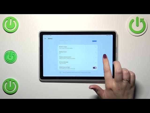 Video thumbnail for How to Show Battery Percentage on LENOVO Tab M9?