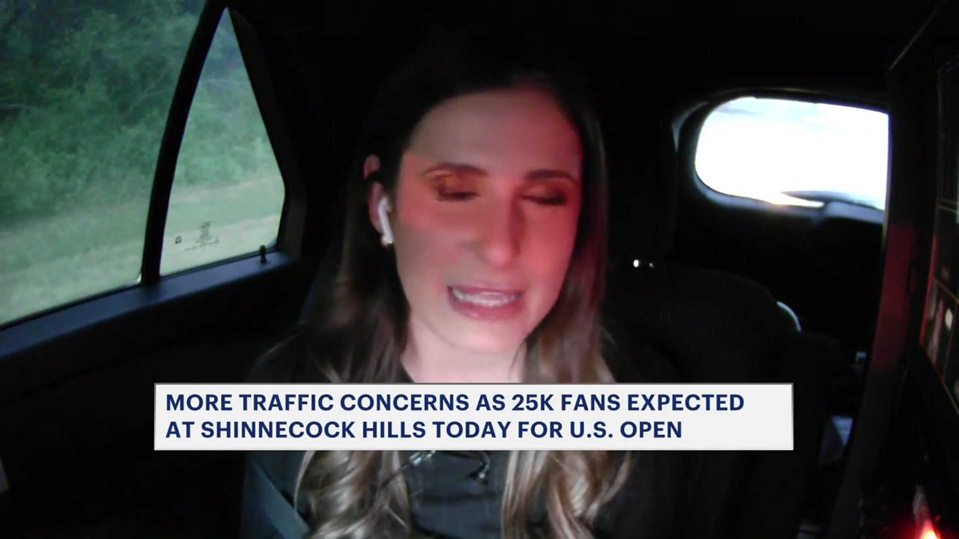 Video thumbnail for More traffic concerns as 25K fans expected at Shinnecock Hills for U.S. Open