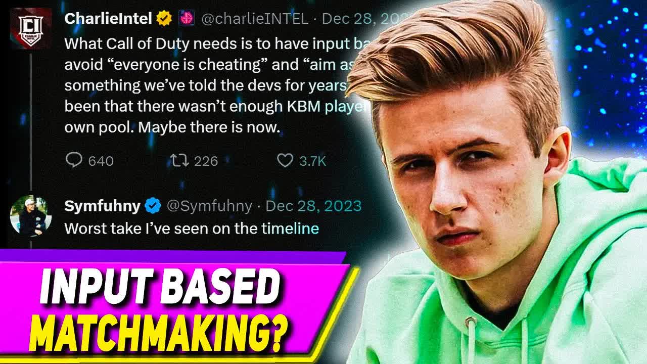 Video thumbnail for Symfuhny on MnK vs Controller ONLY CoD Lobbies "WOULDN'T WORK"