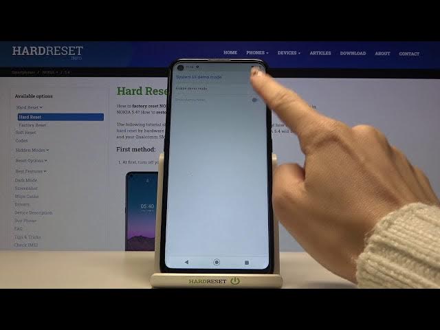 Video thumbnail for How to Enable Demo Mode on NOKIA 5.4 – Turn On Demo Mode
