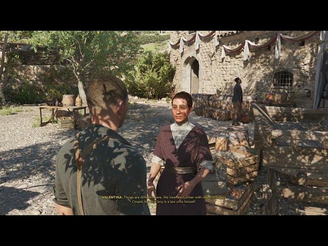 Video thumbnail for Mafia: The Old Country - Chapter 1 Famiglia: Help Valentine: Carry Pig To The Kitchen "Rules" Chat