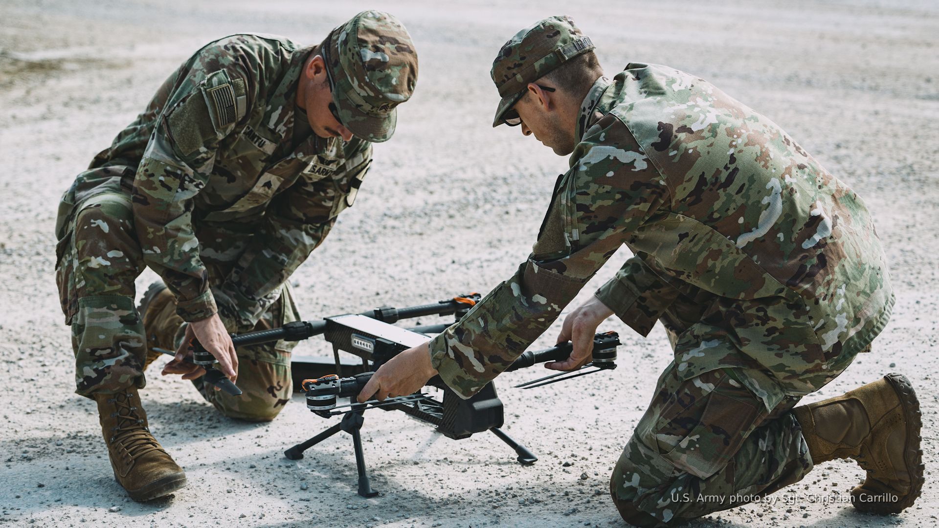 Video thumbnail for Army drops legacy weapons in $36B push for drone warfare: Report