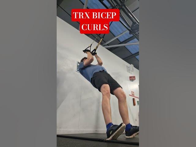 Video thumbnail for TRX BICEP CURLS #trx #bicepcurls #gym