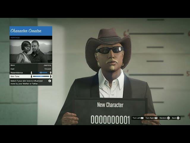 Video thumbnail for Grand Theft Auto Online - Start Career: Character Creator: Heritage, Features, Appearance | PS5
