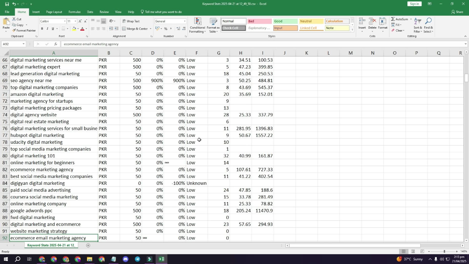'Video thumbnail for How to find and chosse and use low competition keywords with high traffic'
