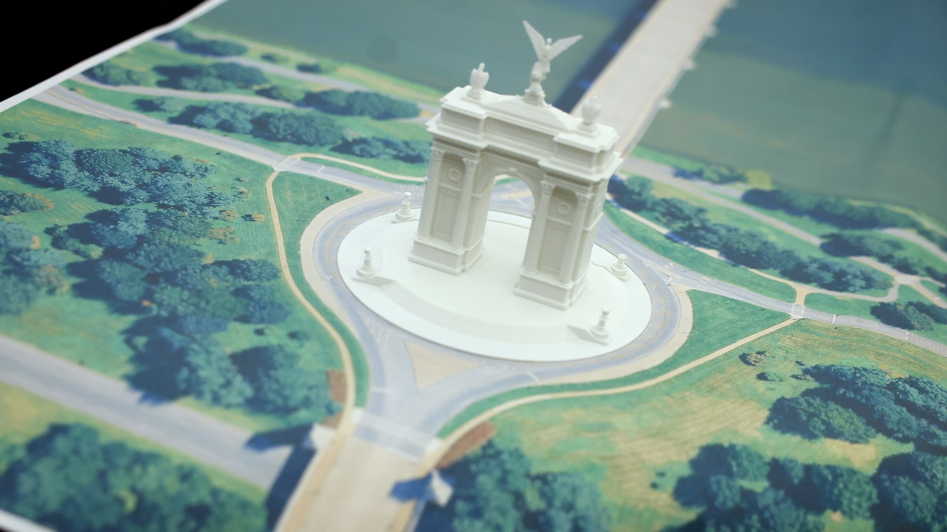 Video thumbnail for Federal preservation review ends for Trump arch, final approval still pending
