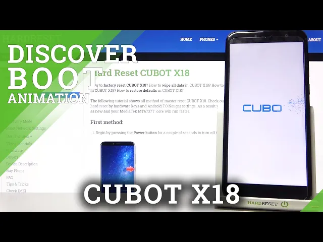Video thumbnail for Cubot X18 - How Boot Animation Looks like