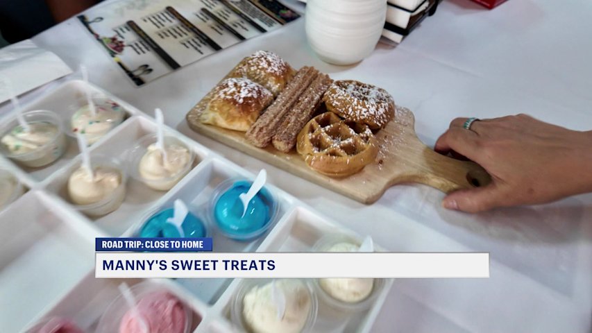 Video thumbnail for Bring your sweet tooth to this gelato-making experience at Manny's Sweet Treats