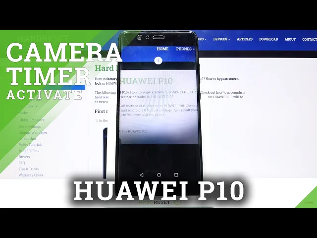 Video thumbnail for How to Set Camera Timer in HUAWEI P10 – Take Timed Photo