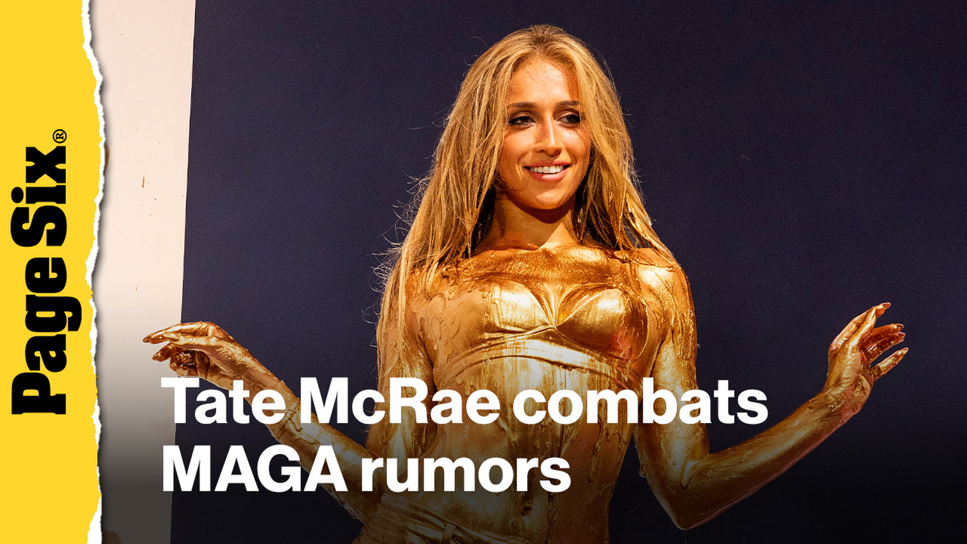 Video thumbnail for Tate McRae combats MAGA rumors after Morgan Wallen collab, Jack Hughes controversy