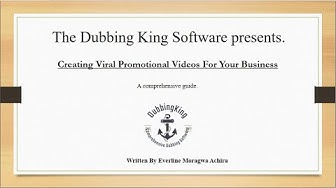 'Video thumbnail for Creating Viral Promotional Videos For Your Business (Case Study)'
