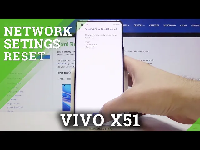 Video thumbnail for How to Reset Network Settings on VIVO X51 5G – Default Network Configuration