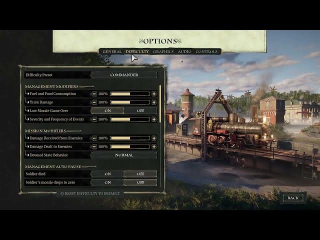 Video thumbnail for How To Change Difficulty Preset On Last Train Home