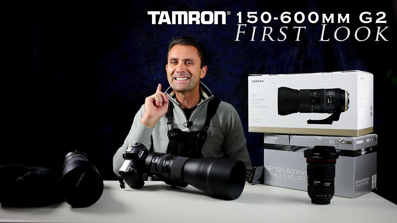 Video thumbnail for Tamron SP 150-600mm f/5-6.3 VC G2 First Look