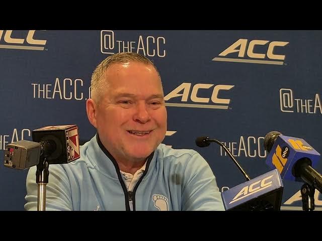Video thumbnail for #UNC coach Michael Malone takes questions for nearly 30 minutes in the #ACCTipoff breakout room