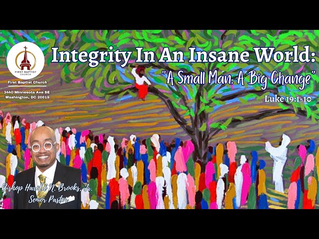 Video thumbnail for Integrity In An Insane World: "A Small Man, A Big Change"