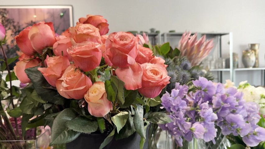 Video thumbnail for Flower costs rising for Mother’s Day