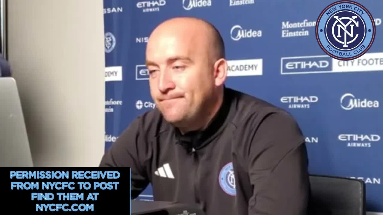 Video thumbnail for stream punk soccer: nycfc coach nick cushing pre-match vs inter miami - tactics & analysis (sept 28, 2023)
