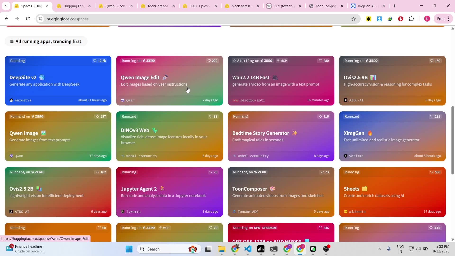 'Video thumbnail for Build Unlimited FREE Open Source AI Apps & Demos & Run any AI Model Online with Hugging Face Spaces'