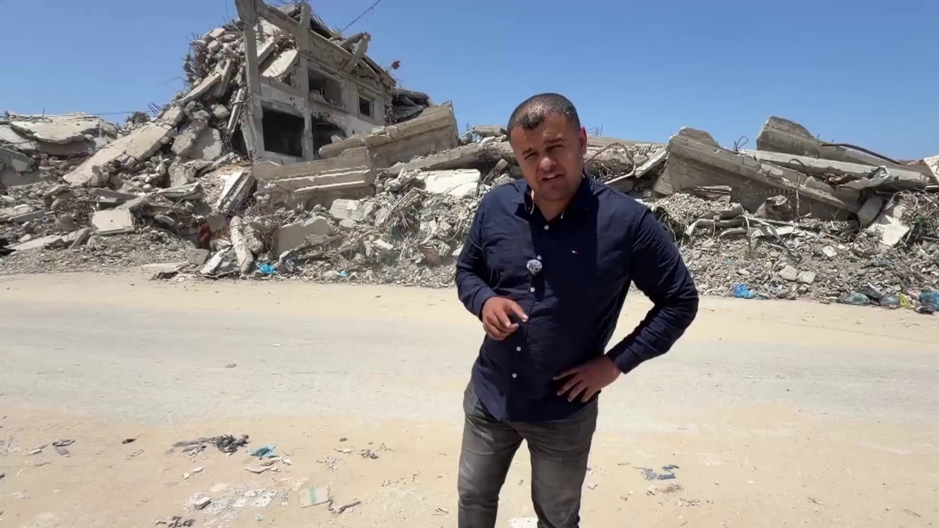 Video thumbnail for New Israeli Military Zone Expands Control in Gaza