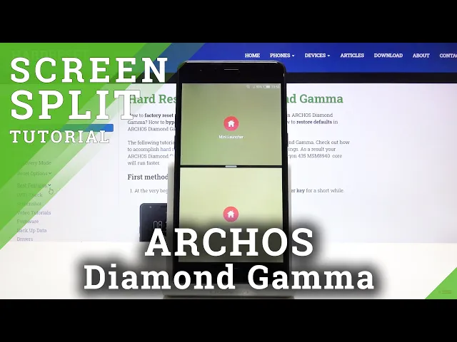 Video thumbnail for How to Use Split Screen on Archos Diamond Gamma – Multiview Android Feature