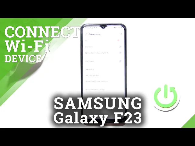 Video thumbnail for Samsung Galaxy F23 - How To Connect With WIFI