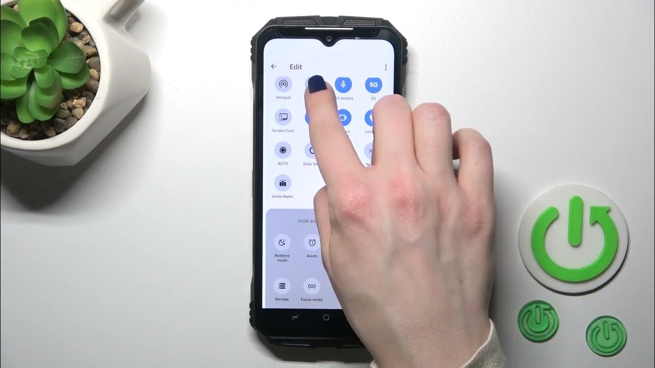 Video thumbnail for How to Edit the Control Panel Layout on DOOGEE V30