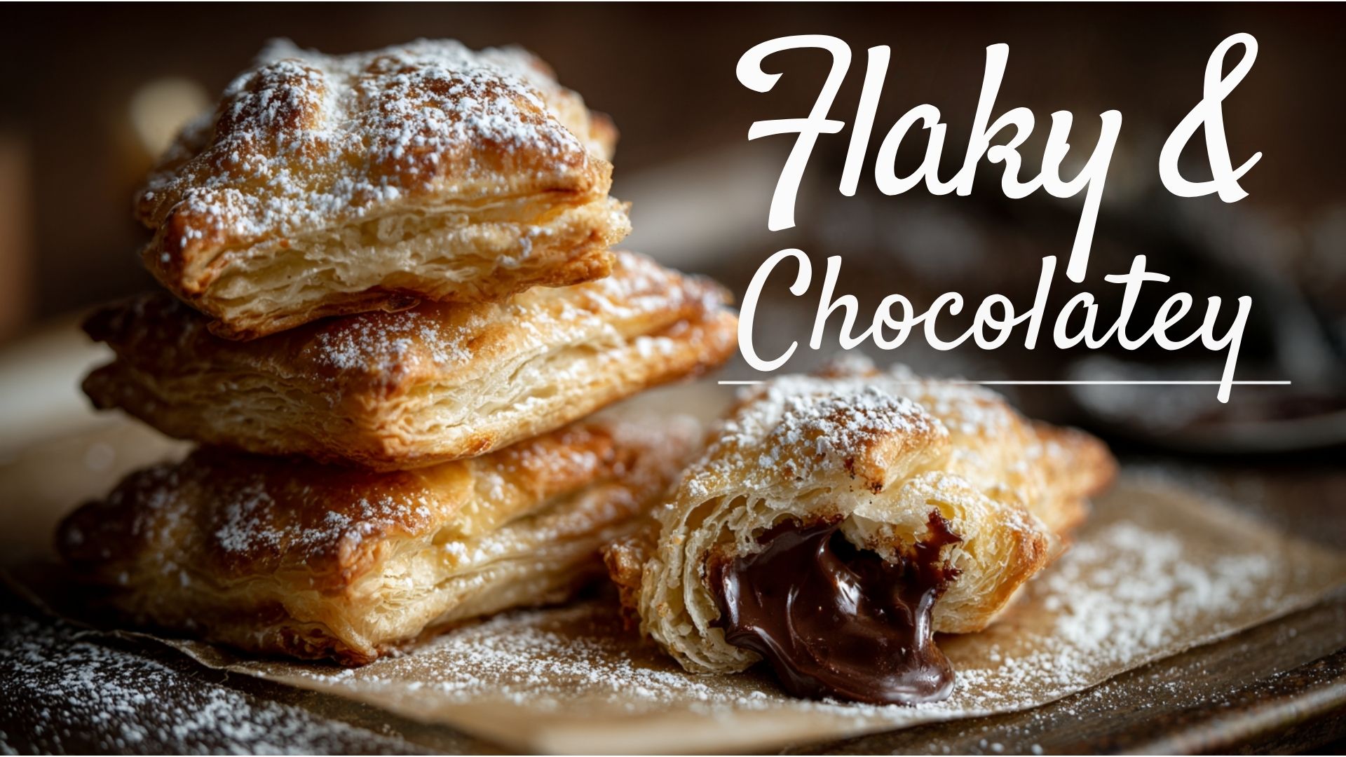 Video thumbnail for Easy Chocolate Pastry Puffs with Puff Pastry (Quick Dessert Recipe)