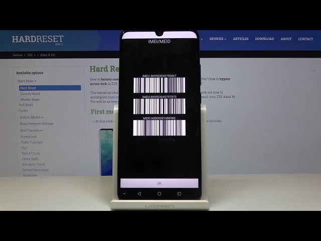 Video thumbnail for How to Check IMEI Number in ZTE Axon 10 Pro – Find IMEI info