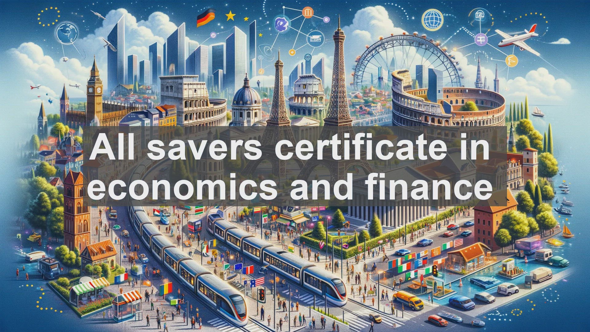 'Video thumbnail for All savers certificate in economics and finance'