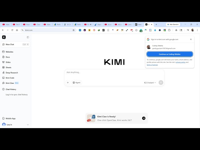 Video thumbnail for This Chinese Moonshot Kimi K2.5 AI Code Builder is INSANE Builds & Deploy Unlimited Apps For FREE