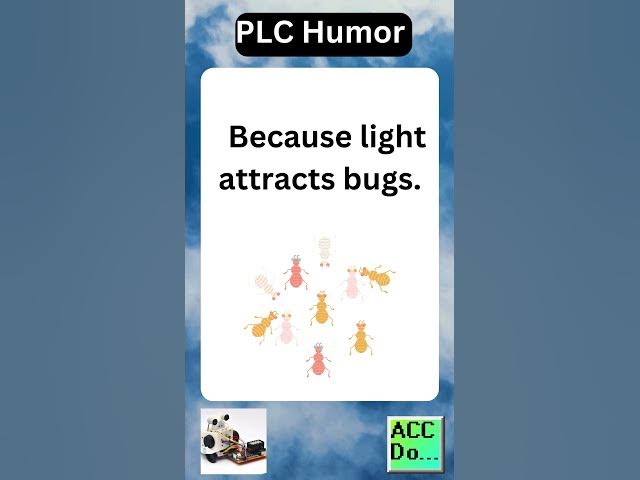'Video thumbnail for PLC Humor dark mode...'