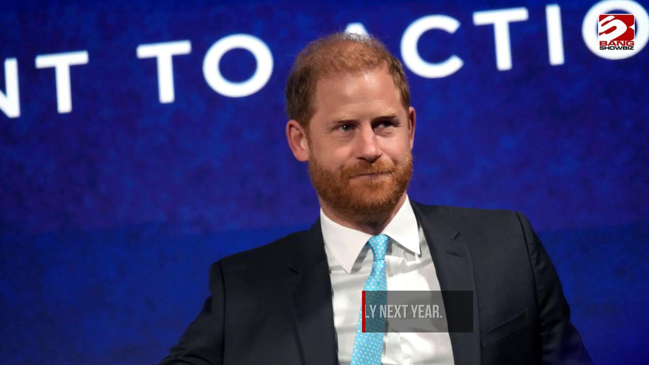 Video thumbnail for Prince Harry says Archie and Lilibet are happy at school